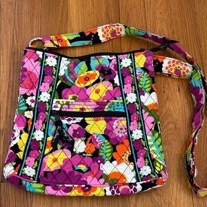 Vera Bradley Vibrant Floral Crossbody Bag